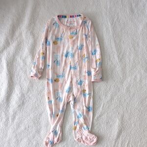 Magnetic Me Artsy Cats Footie Pajamas 0-3 Months